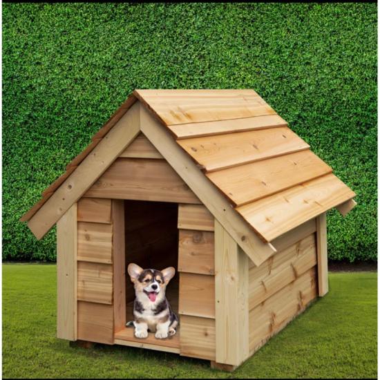 Hükümdar k1 Ahşap Köpek kulübesi