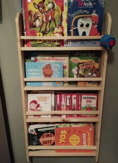 Hükümdar Ahşap çocuk odası kitaplık